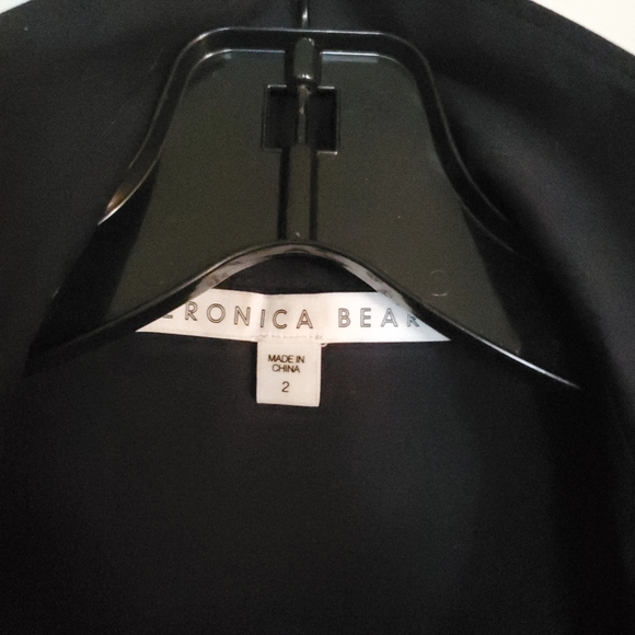 Sexy Veronica Beard Black Paperbag Dress - Picture 7 of 10